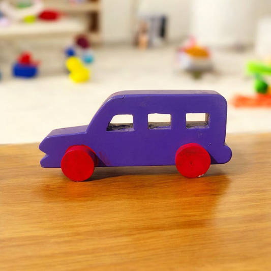 Handmade Wooden Jeep