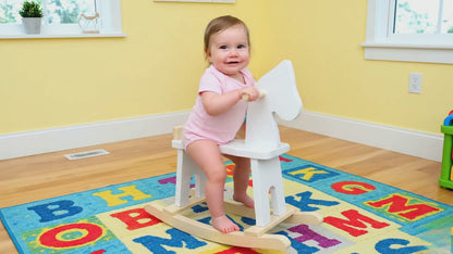 Classic Wooden Rocking Horse