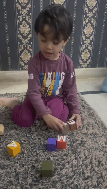 Personalized Wooden Name Train