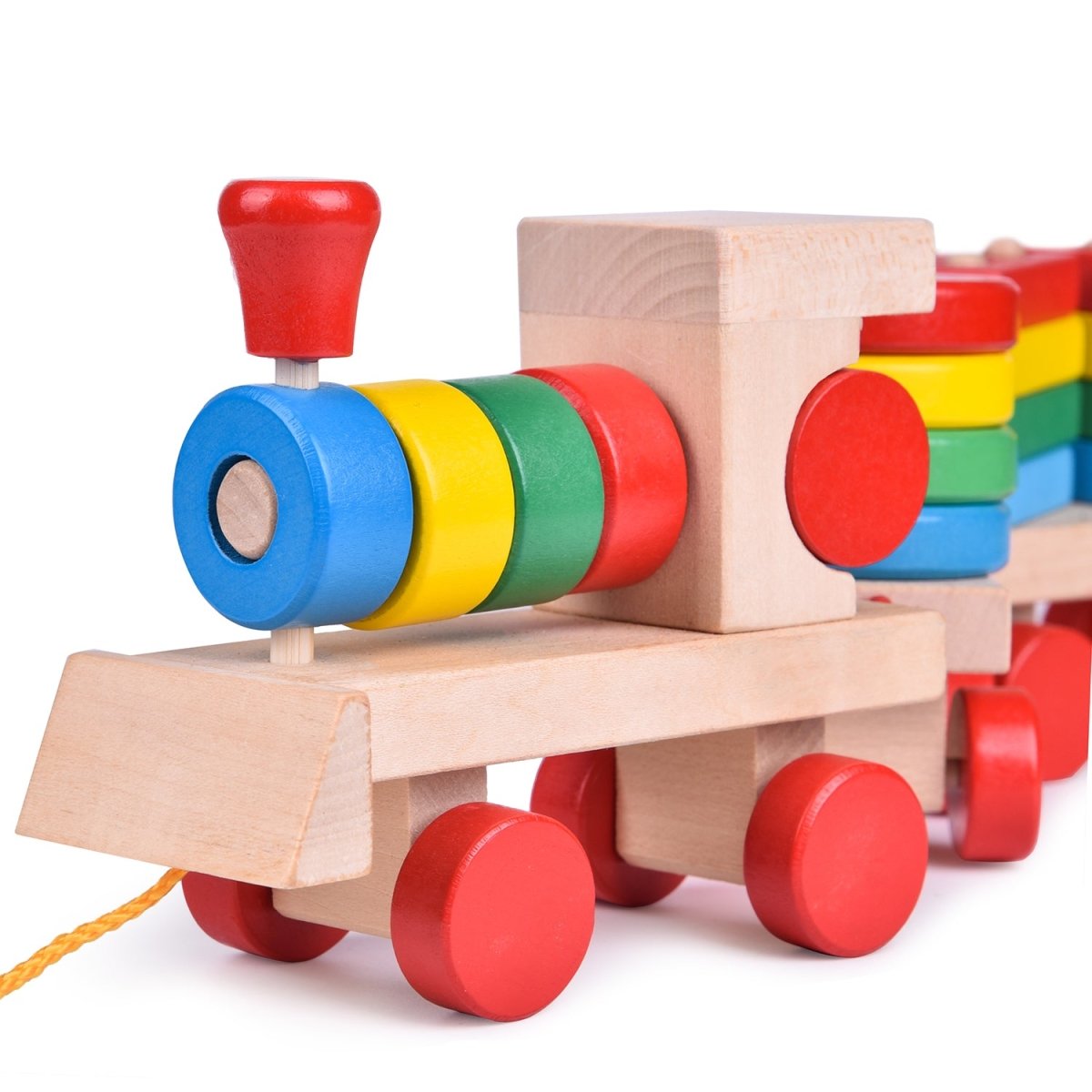 Handmade Train with Shapes Sorting
